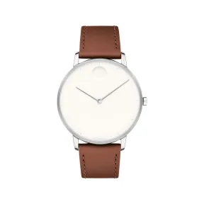 摩凡陀/Movado Face系列 41MM 不锈钢 石英机芯 男表 3640001