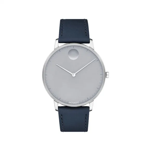 摩凡陀/Movado Face系列 41MM 不锈钢 石英机芯 中性表 3640065