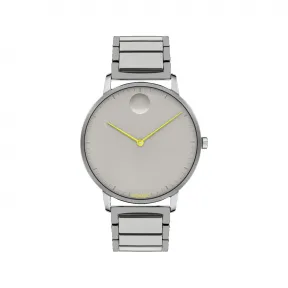 摩凡陀/Movado Face系列 41MM 离子镀不锈钢 石英机芯 中性表 3640071