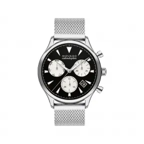 摩凡陀/Movado Heritage Series系列 43MM 不锈钢 石英机芯 男表 3650097