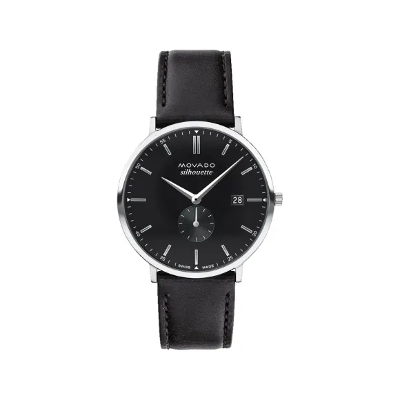 摩凡陀/Movado Heritage Series系列 40MM 不锈钢 石英机芯 中性表 3650130