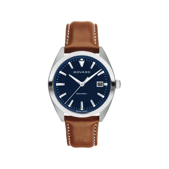 摩凡陀/Movado Heritage Series系列 39MM 不锈钢 石英机芯 中性表 3650141