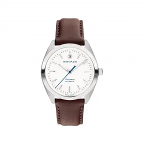 摩凡陀/Movado Heritage Series系列 40MM 不锈钢 自动机械机芯 男表 3650145