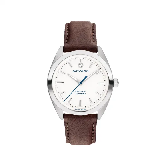 摩凡陀/Movado Heritage Series系列 40MM 不锈钢 自动机械机芯 男表 3650145