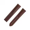 欧米茄/Omega Watch Straps 啡色皮表带连摺叠扣