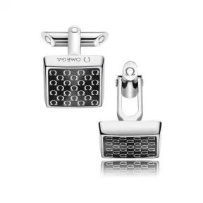 欧米茄/Omega 精钢与半透明树脂 : 袖扣 CA02ST0001405