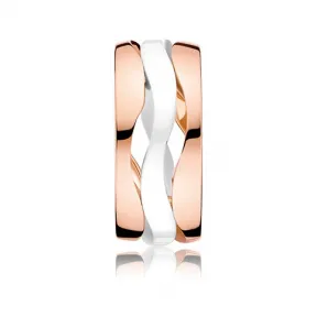 欧米茄/Omega 红色18K金与白色陶瓷: Ladymatic腕表 吊坠 - P604CK0000105