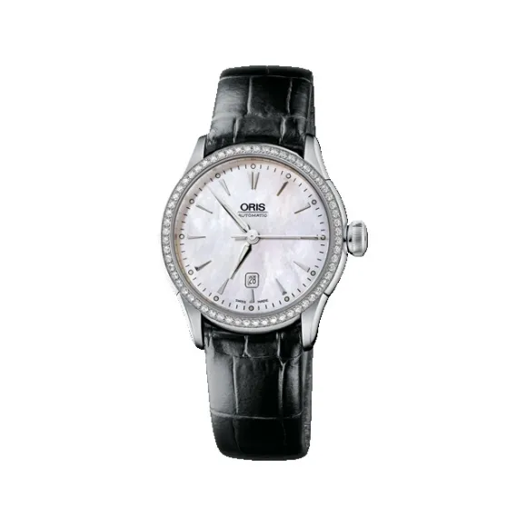 豪利时/Oris Oris Artelier Artelier 日历钻石腕表 01 561 7604 4956-07 5 16 71FC