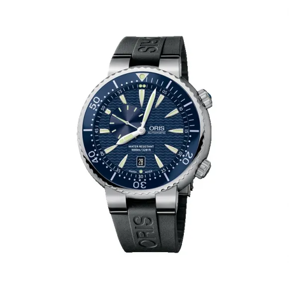 豪利时/Oris Oris Divers Divers 潜水小秒针日历表 01 743 7609 8555-07 4 24 34EB