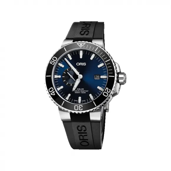 豪利时/Oris Oris Aquis Aquis 小秒针日历腕表 01 743 7733 4135-07 4 24 64EB