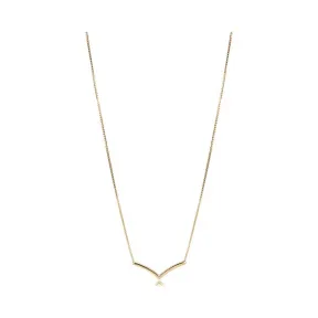 潘多拉/Pandora抛光叉骨形项链-367803-45