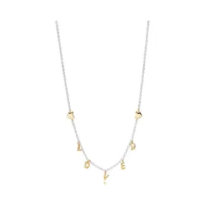 潘多拉/PandoraLoved Script项链-367818-50