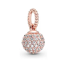 潘多拉/Pandora Pavé密镶球形吊坠  情人节系列商品  Pandora Rose  388686C01