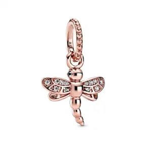 潘多拉/Pandora 闪亮蜻蜓吊坠  项链吊坠  Pandora Rose  388803C01