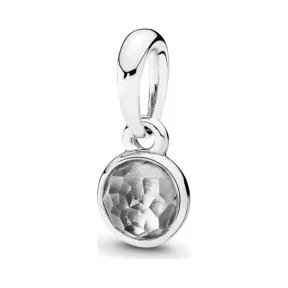 潘多拉/Pandora 4月水滴925银 水晶390396RC