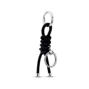 潘多拉/Pandora Pandora Moments 非真皮面料串饰钥匙圈 392260C01