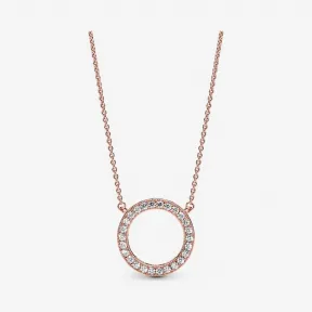 潘多拉/PandoraCircle of Sparkle项链-580515CZ-45