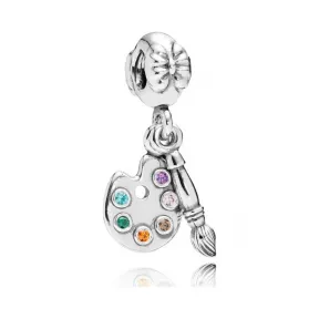 潘多拉/Pandora 艺术家的调色板锆石 925银吊饰791268CZMX