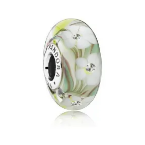 潘多拉/Pandora 绚烂白银之花锆石镶嵌925银串饰791638CZ