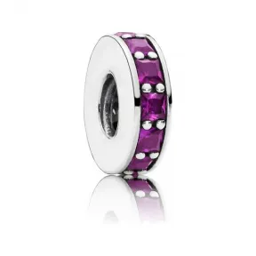 潘多拉/Pandora 灵感空间--梦幻紫水晶镶嵌925银串饰791724NRP