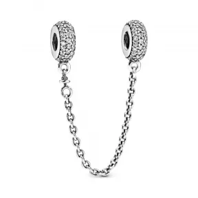 潘多拉/Pandora Pavé Inspiration Safety Chain 791736CZ