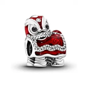 潘多拉/Pandora 东方舞狮925银 珐琅串饰