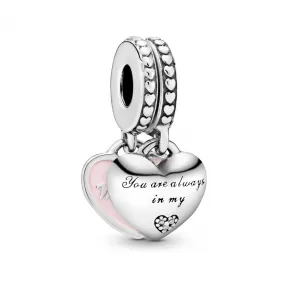 潘多拉/Pandora 母女同心925银串饰792072EN40