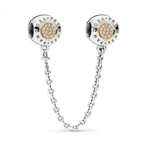 潘多拉/Pandora PANDORA Signature Safety Chain, Clear CZ 796269CZ