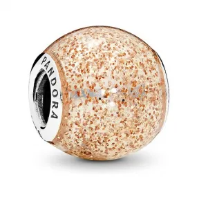 潘多拉/Pandora 玫瑰金闪烁球形925银 珐琅串饰796327EN145