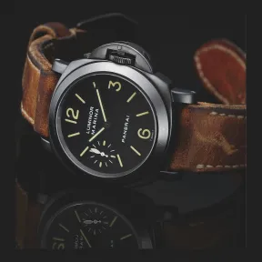 沛纳海/Panerai 钛合金 Luminor系列 手动机械机芯 男表 PAM00004