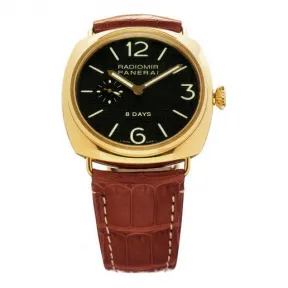 沛纳海/Panerai 18k玫瑰金 历史经典系列 手动机械机芯 男表 PAM00197