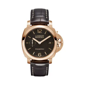 沛纳海/Panerai 18k玫瑰金 Luminor 1950 自动机械表芯 男表 PAM00393