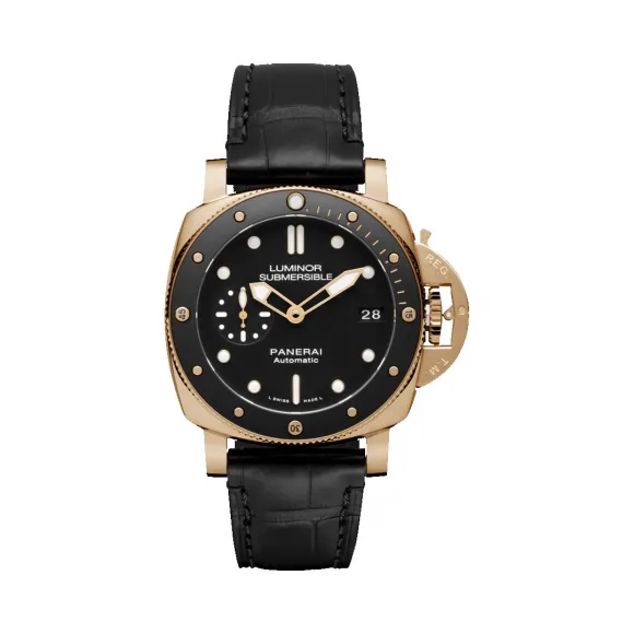 沛纳海/Panerai 18k玫瑰金 Luminor 1950 自动机械表芯 男表 PAM00684