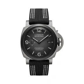 沛纳海/Panerai Luminor 系列 DMLS喷砂钛金属 44毫米 自动机械机芯 男表 PAM01122