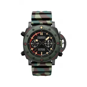 沛纳海/Panerai Submersible潜行系列 47MM DLC涂层钛 自动机械机芯 男表 PAM01238