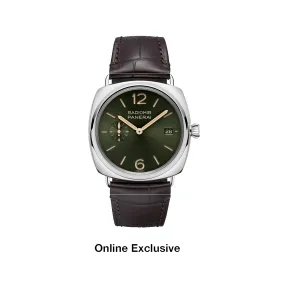 沛纳海/Panerai Radiomir镭得米尔 40MM 抛光精钢 自动机械机芯 男表 PAM01386