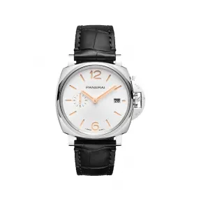 沛纳海/Panerai Luminor Due 42 MM 抛光精钢 自动机械机芯 男表 PAM01388