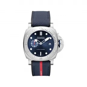 沛纳海/Panerai Submersible系列 44MM AISI 316L 拉丝钢 自动机械机芯 男表 PAM01391