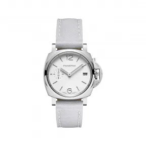 沛纳海/Panerai luminor due庐米诺杜尔系列 38MM 抛光精钢 自动机械机芯 女表 PAM01426