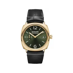 沛纳海/Panerai Radiomir 40 MM 抛光黄K金 自动机械机芯 男表 PAM01437