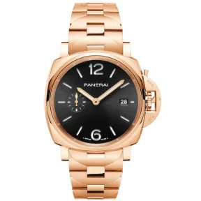 沛纳海/Panerai Luminor Due庐米诺杜尔TuttoOro 42MM  自动机械机芯 男表 PAM01442