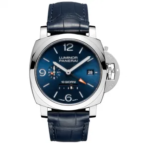 沛纳海/Panerai Luminor庐米诺Dieci Giorni GMT 44MM  自动机械机芯 男表 PAM01482