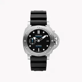 沛纳海/Panerai Submersible系列 42mm 不锈钢 自动机械机芯 男表 PAM01973