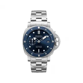 沛纳海/Panerai SUBMERSIBLE 42 MM 不锈钢 自动机械机芯 男表 PAM02068