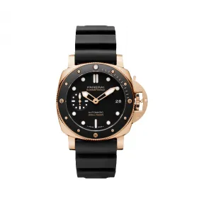 沛纳海/Panerai SUBMERSIBLE 42 MM Goldtech™ 自动机械机芯 男表 PAM02164