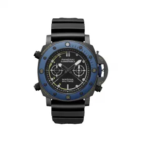 沛纳海/Panerai Submersible潜行系列Forze Speciali系列 47MM DLC镀层钛金属 自动机械机芯 男表 PAM02239