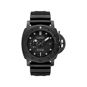 沛纳海/Panerai SUBMERSIBLE 47 MM Carbon 自动机械机芯 男表 PAM02979