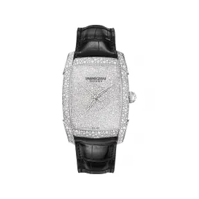 帕玛强尼/Parmigiani Kalpa 系列 女表 18K白金  自动机械机芯 PFC195-1234600-HA1421