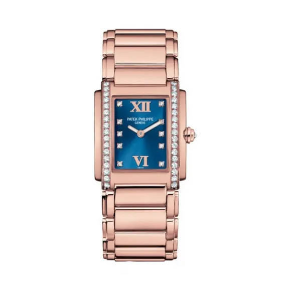 百达翡丽/Patek Philippe TWENTY 4系列 玫瑰金 石英机芯 女表 4910-11R-012