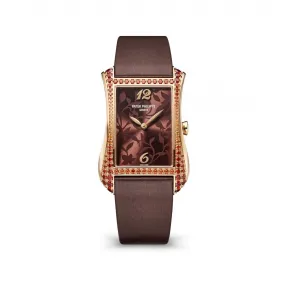 百达翡丽/Patek Philippe Gondolo系列 28.6x40.85MM 玫瑰金 石英机芯 女表 4962-200R-001